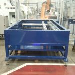 ROBOT LOADER CELL WITH 2 CNC LATHES