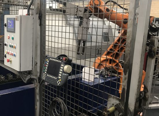 Celula ROBOT CARGADOR A 2 TORNOS CNC