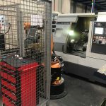 Celula ROBOT CARGADOR A UN TORNO CNC